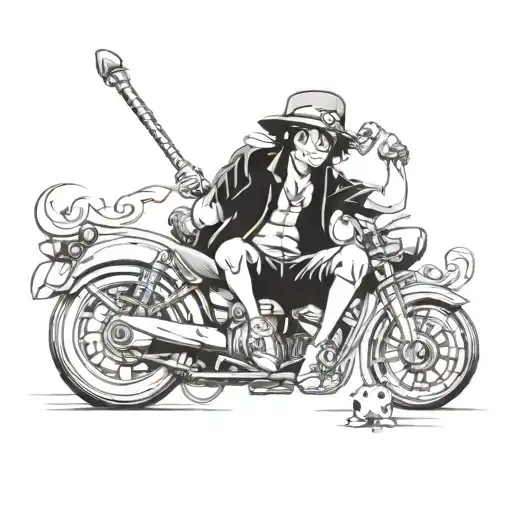 One Piece Tatto Character Idea