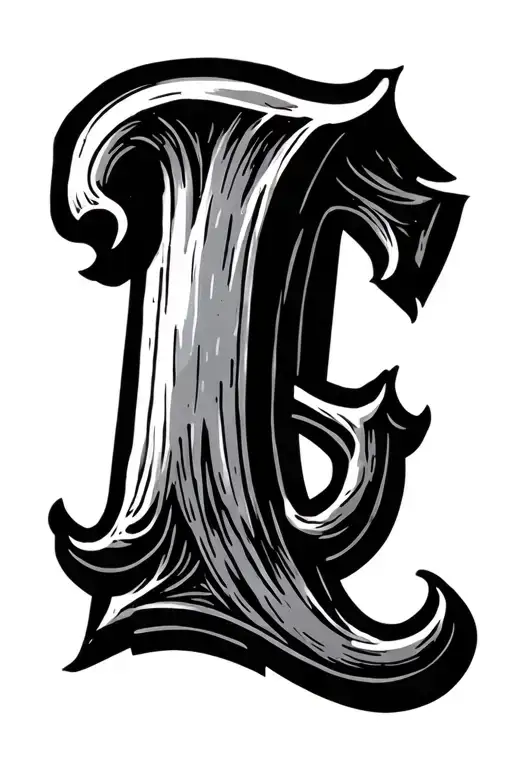 Anker With Letter I