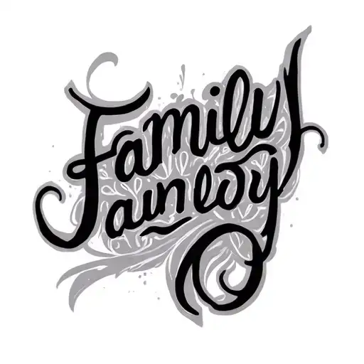 Family Names Written