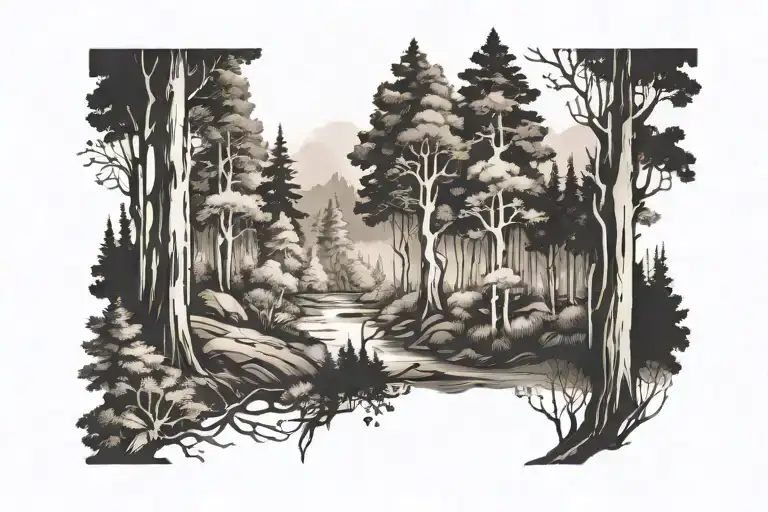 Forest Scene