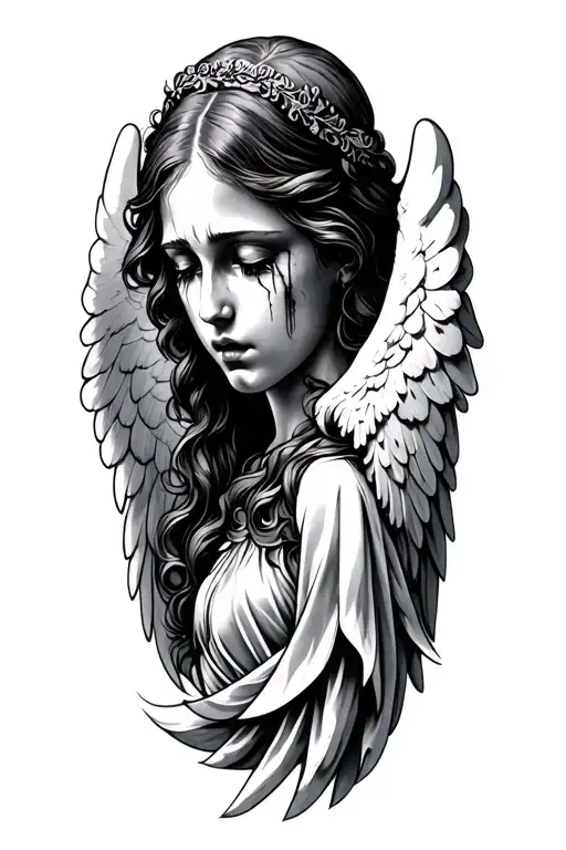 Angel Crying