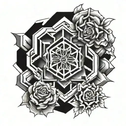 Mandella Hexagon Sleeve