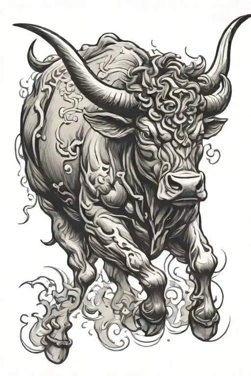 Running Taurus Bull