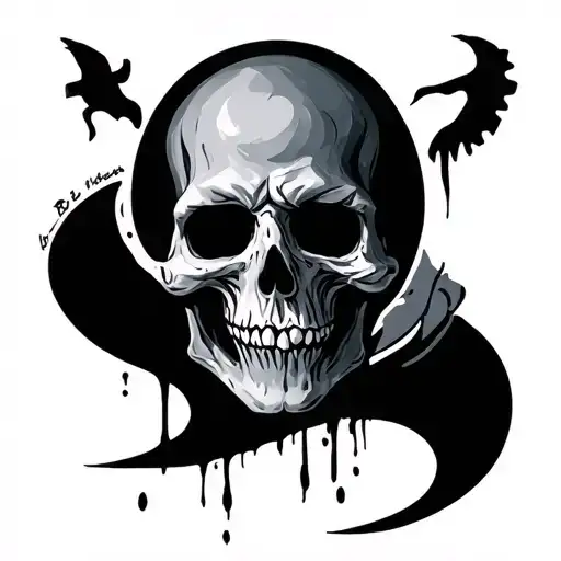 Bad Omen With Writing