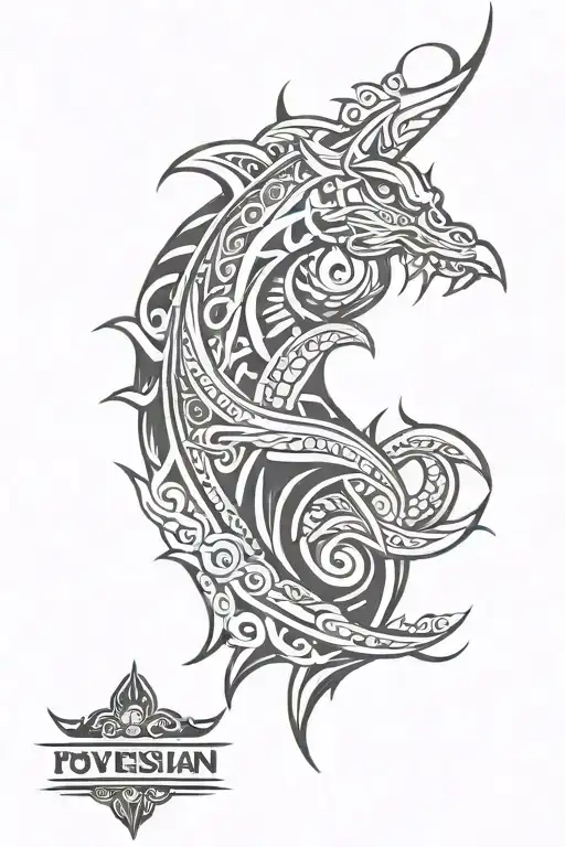 Polynesian Half Sleeve