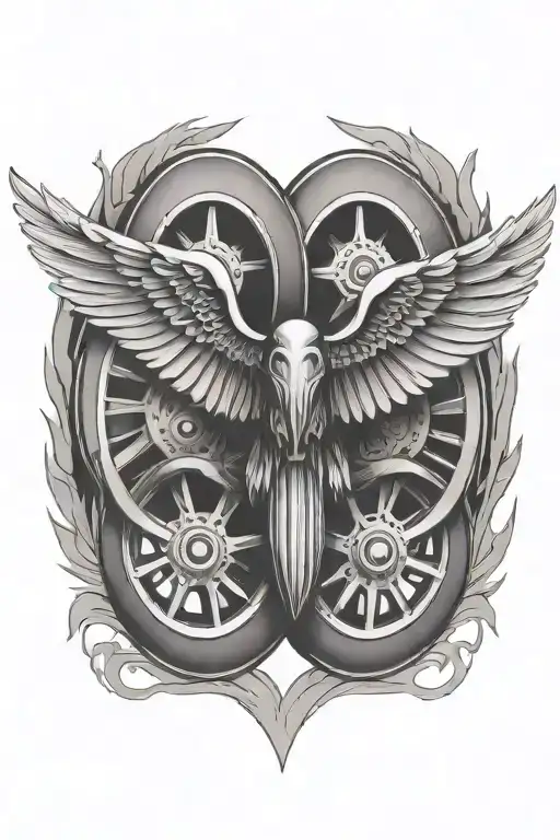 Wing Shaped Race Wheels