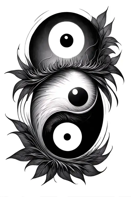 Eye With Yin Yang