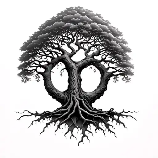 Tree Of Life Breaking Forth Wall