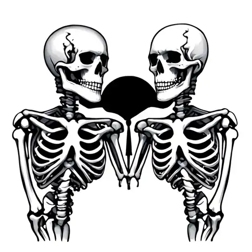 Skeleton Couple