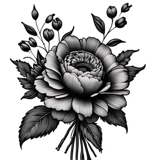 Birth Flower Bouquet