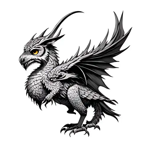 Owl Dragon Ox Combined