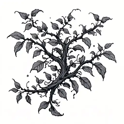Vines Growing