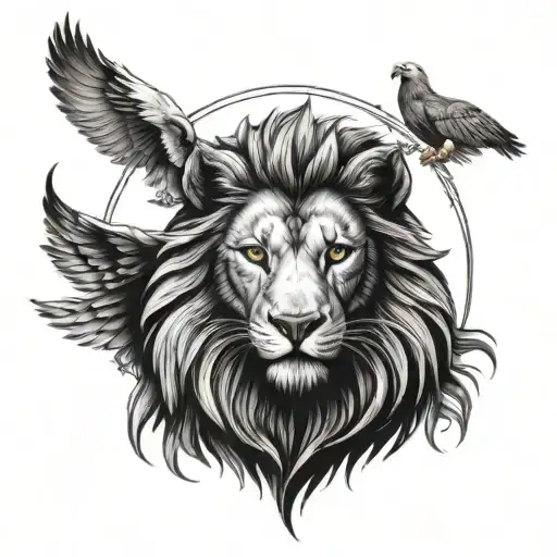 Lion Wolf Eagle