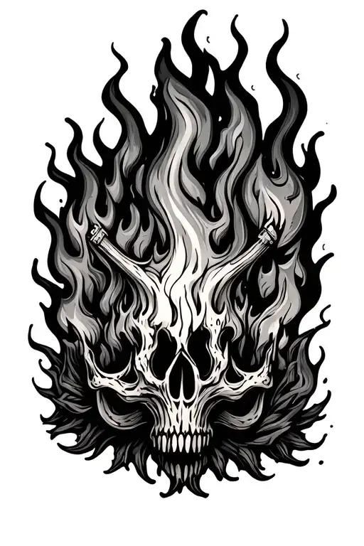 Fire Trunk Surrounded