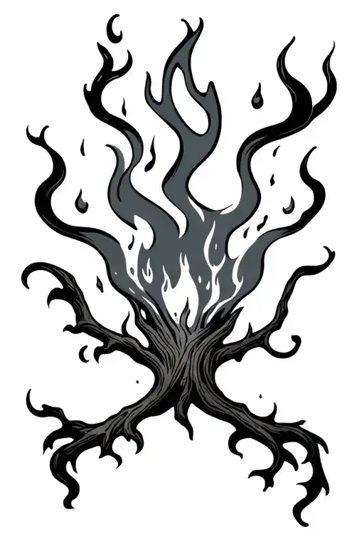 Fire Trunk Surrounded