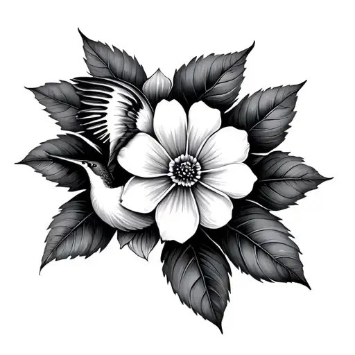 Hummingbird Vanilla Flower