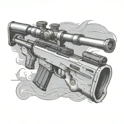 Sniper Rifle Leaning