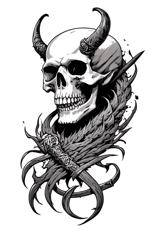 Skull And Demon Slayer