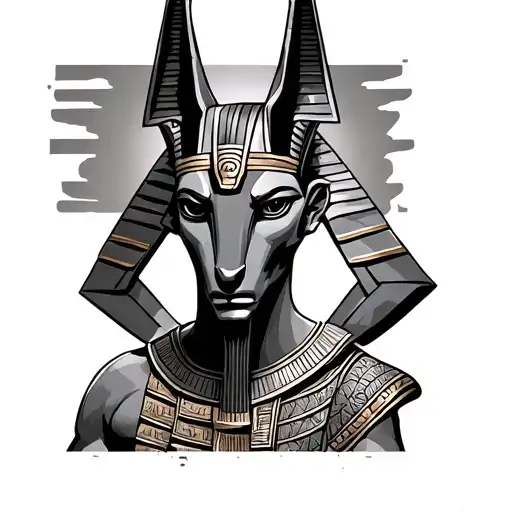 Large Anubis Egypcian God