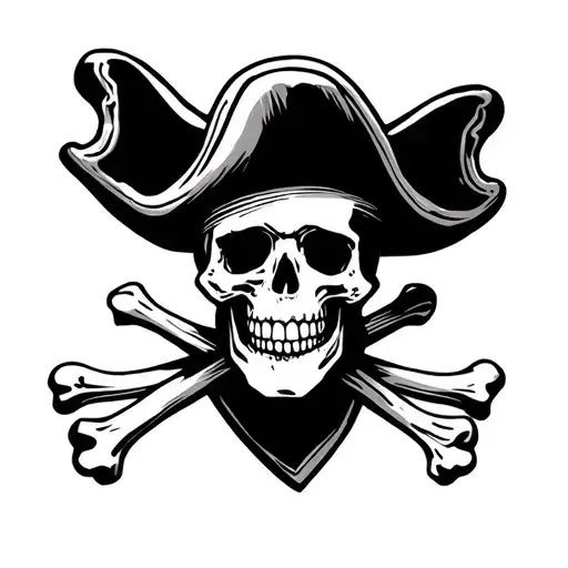 Skull And Crossbones Pirate Hat