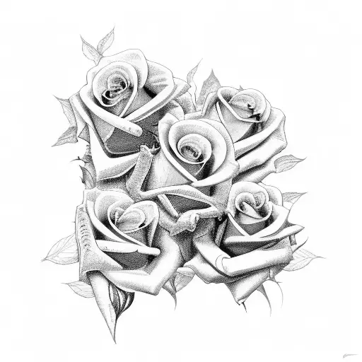 Hear No Evil See No Evil Speak No Evil With Roses