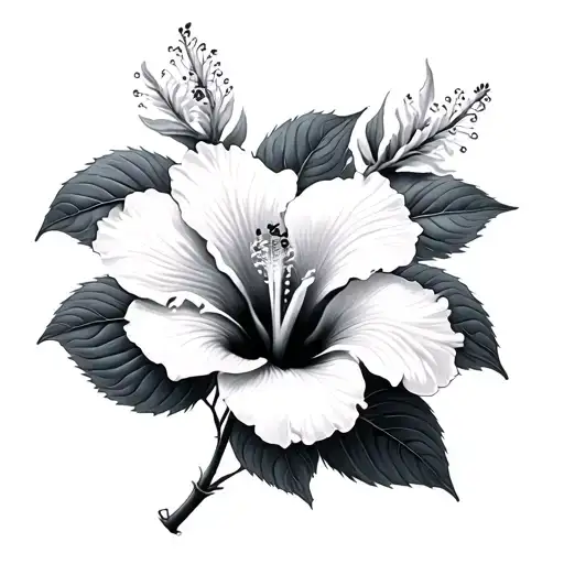 Hibiscus No Leaves