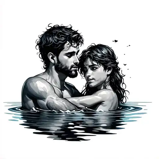 Father Son Water Themed