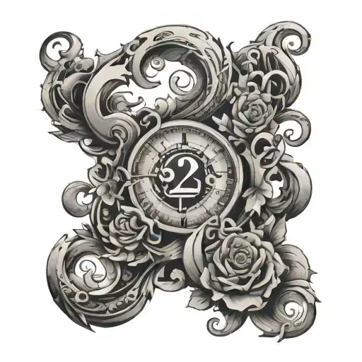 Imagine A Tattoo Where The Only Numbers 17 And 24 Are Combined