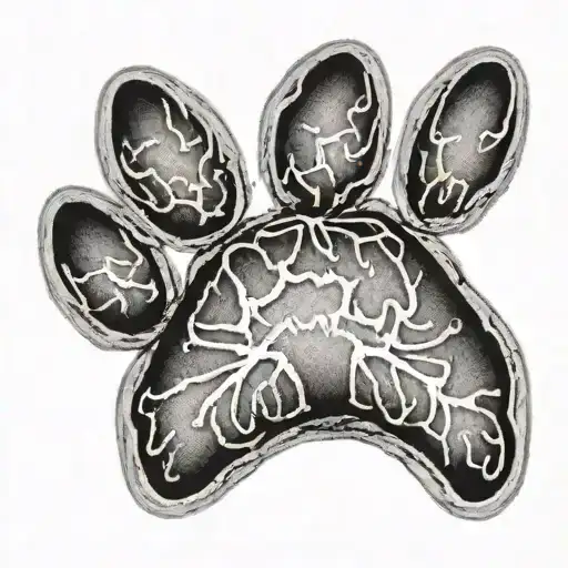 Dog Paw Print