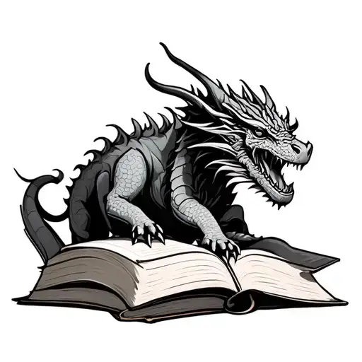 Taurus Books And Dragon