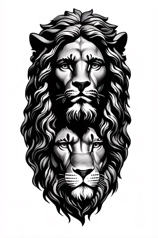 Black Jesus And Lion