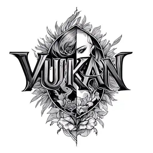 Name Vukan And Marina Merged Together