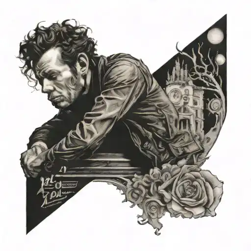 Tom Waits And The Moon Shining