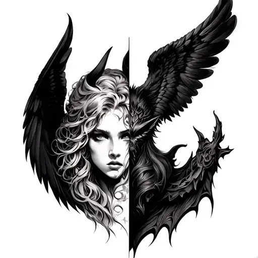 Half Angel Half Demon