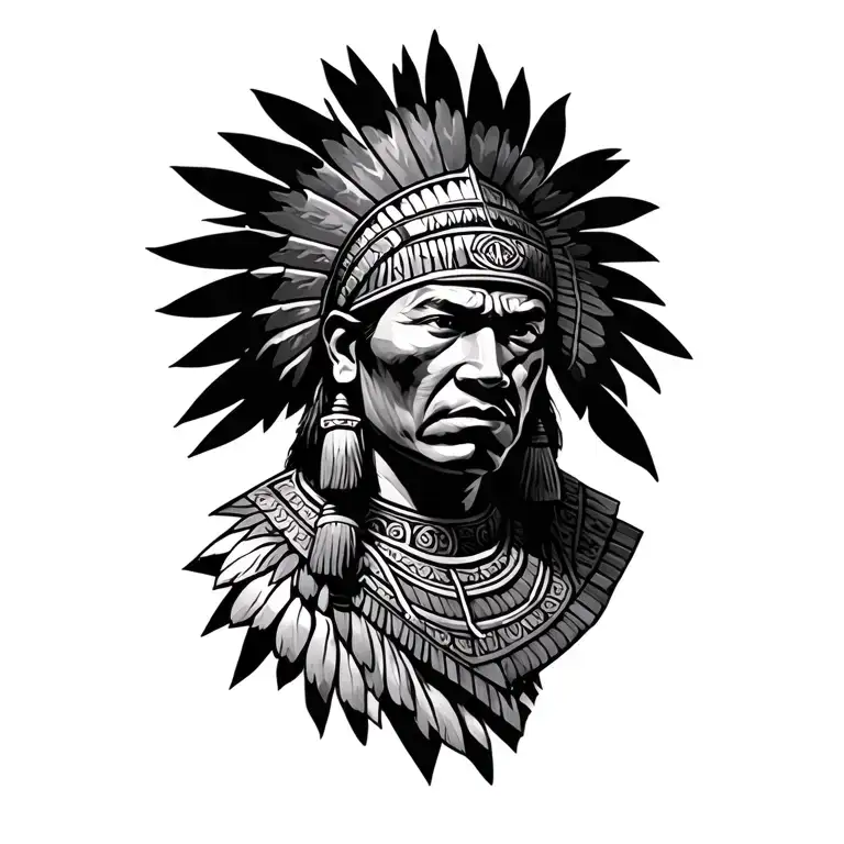 Inca Warrior Machu Pinchu