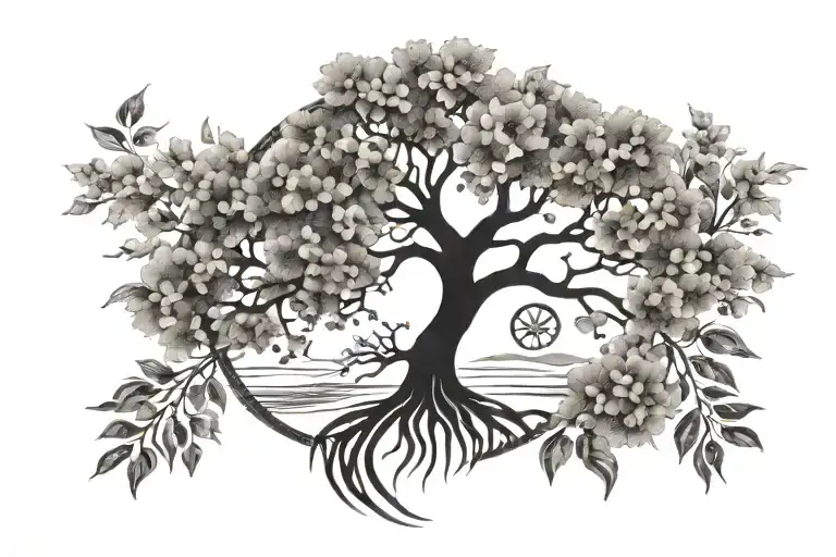 Tree Of Life Peace Freedom