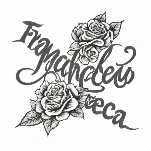 Franchesca Name In Cursive Writing