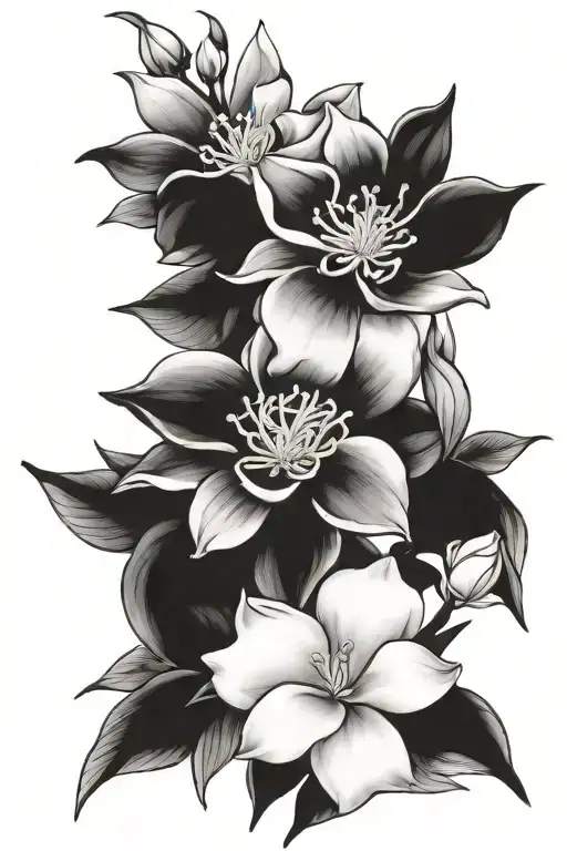 3 Birds Gardenia Flowers