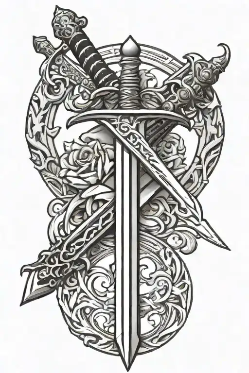 Swords With A Circle