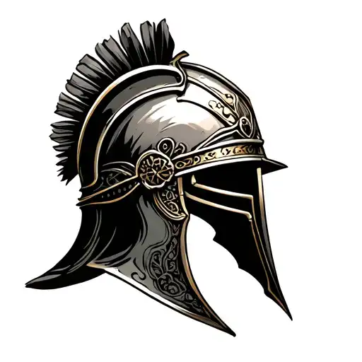 Roman Helmet Adorned