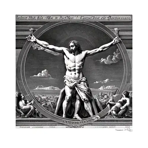Leonardo Da Vinci's Vitruvian Man