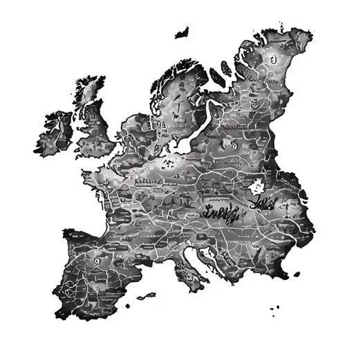 Leonardo Da Vinci Themed Map