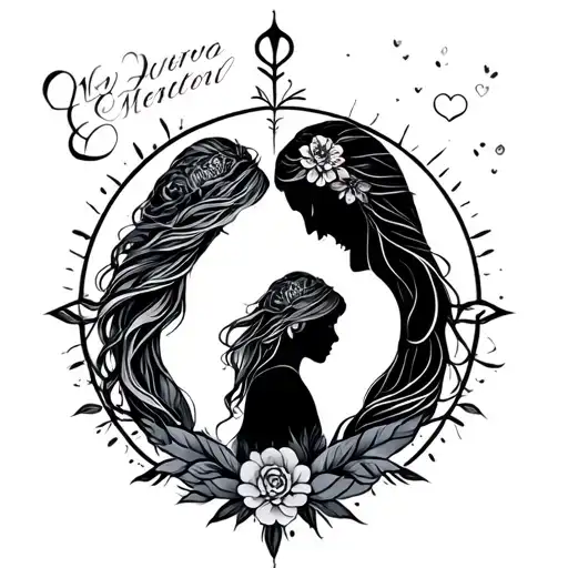 Virgo Strength Eternal Love Mother Daughter