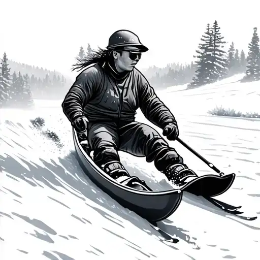 Canoe Snow Ski