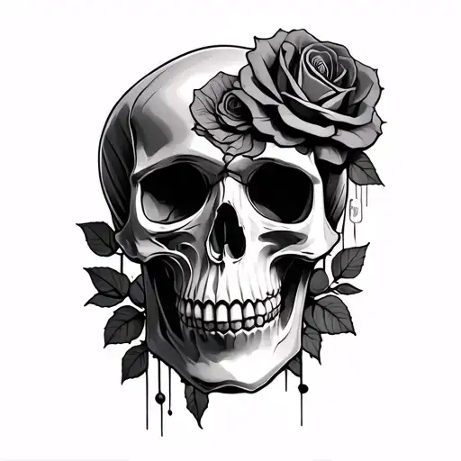Rose Skull