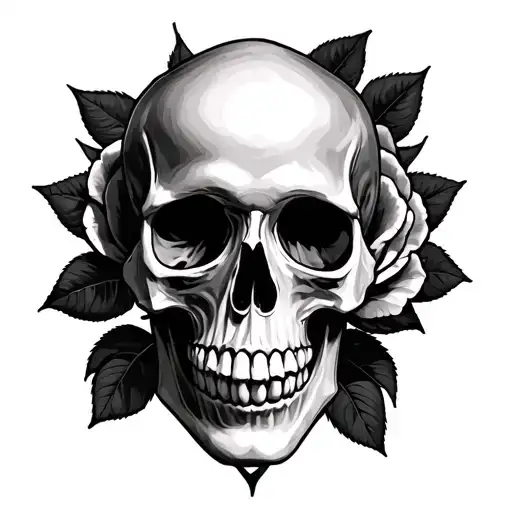 Rose Skull Heaven Small