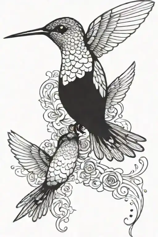 Hummingbird Semi Colon