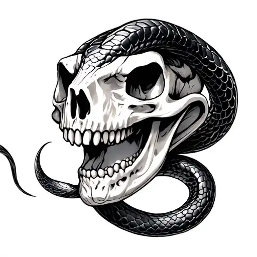 Snake Skull