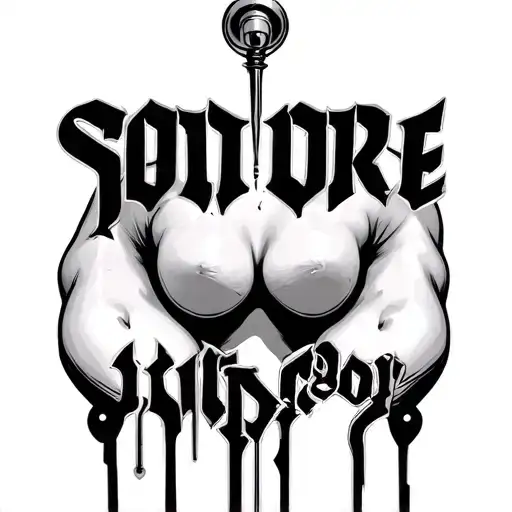 Naked Female Breasts That Are Pierced