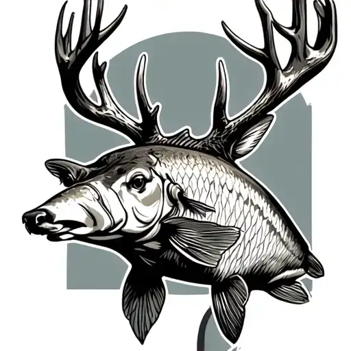 Buck With A Fish